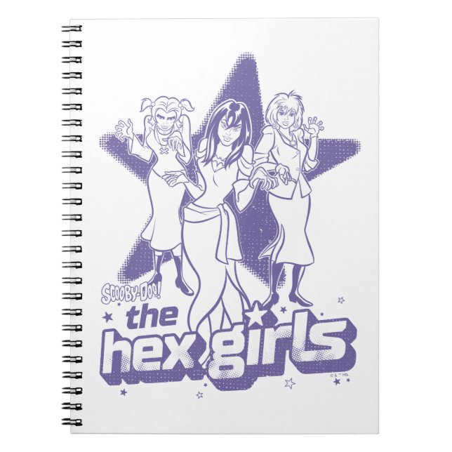 Cuaderno El poder de las estrellas de los Chicas hex (Frente)