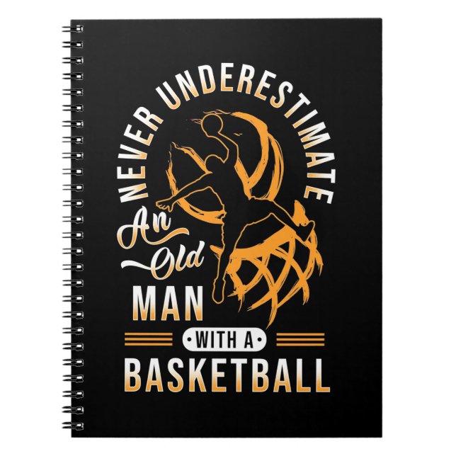 Cuaderno El poder del anciano con un básquetbol (Frente)