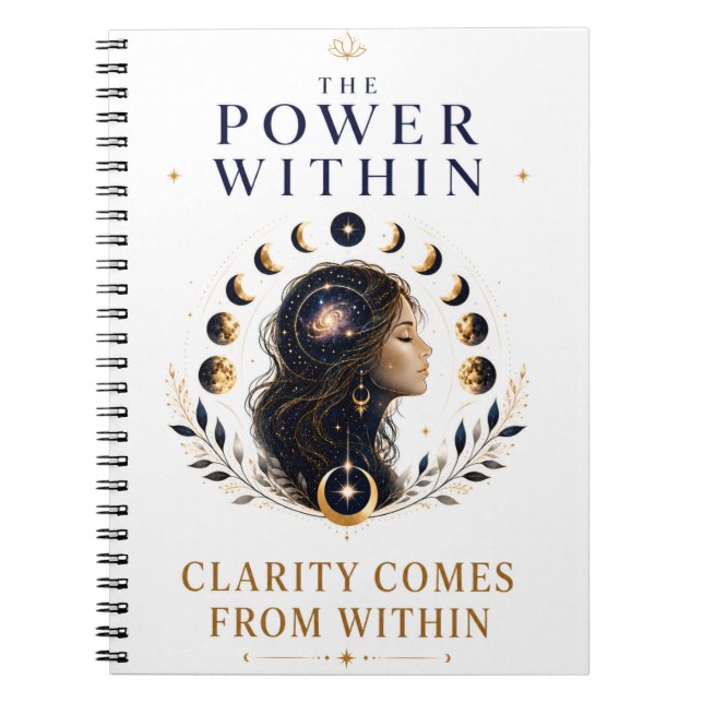 Cuaderno El Poder Interior | La Claridad Viene de Dentro (Frente)