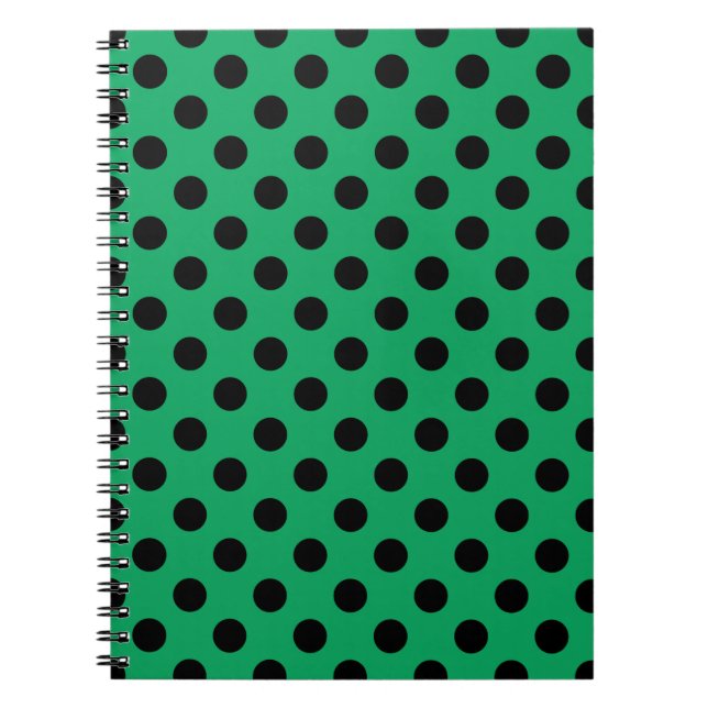 Cuaderno El polka negro se pone en verde fresco (Frente)