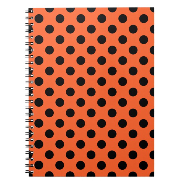 Cuaderno El polka negro se pone sobre el naranja (Frente)