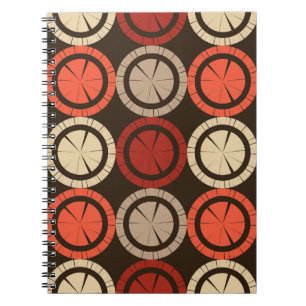 Cuaderno El polka tiene un patrón impecable. Mosaico de fig