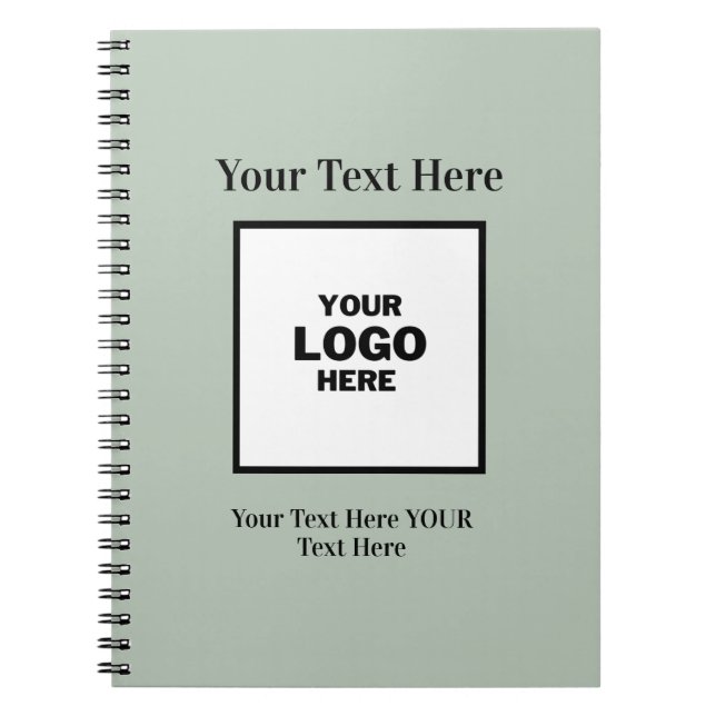 Cuaderno El portátil perfecto Sage Green Boda (Frente)