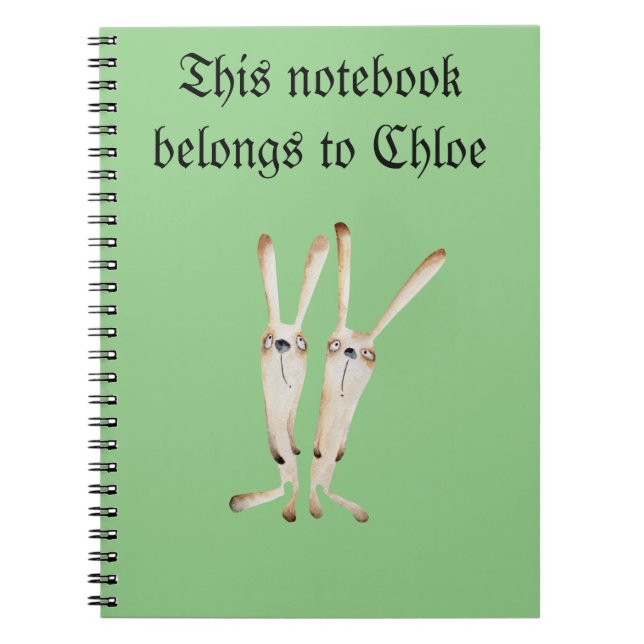 Cuaderno El portátil puede ser personalizado (Frente)
