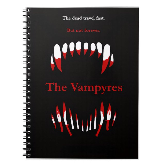 Cuaderno El portátil Vampyres (Frente)