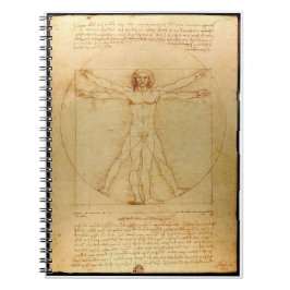 Cuaderno El portátil vitruviano de Da Vinci