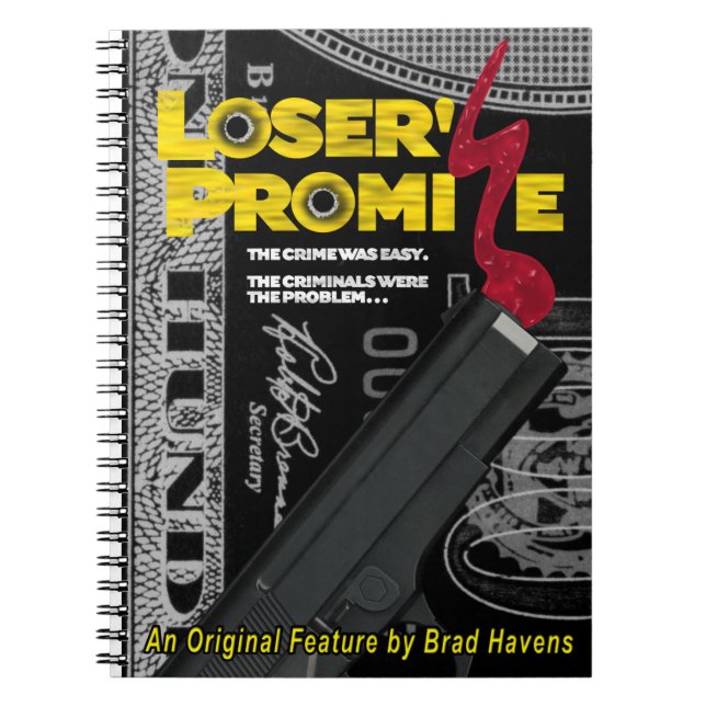 Cuaderno El Poster de la promesa del perdedor es muy útil (Frente)