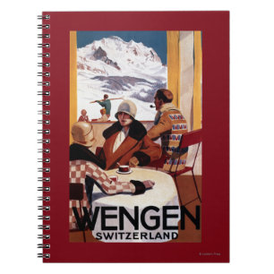 Cuaderno El poster promocional del club en declive
