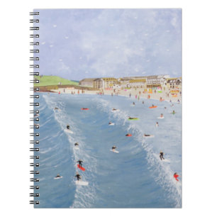 Cuaderno El practicar surf en Porthmeor
