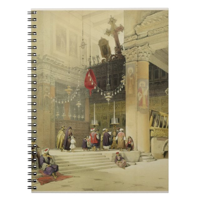 Cuaderno El presbiterio de la iglesia de St. Helena, platea (Frente)