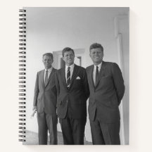 El presidente de América John Kennedy y hermanos, 