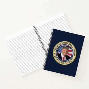 Cuaderno El presidente Donald Trump 2020 hace grande a Esta