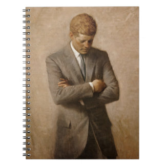 Cuaderno El presidente estadounidense John Kennedy Retrato