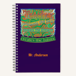 Cuaderno El profesor crea el futuro / Apreciación del profe