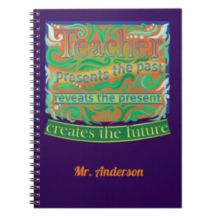 Cuaderno El profesor crea el futuro / Apreciación del profe