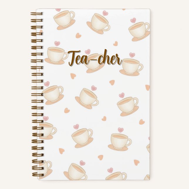 Cuaderno El Profesor de Té (Anverso)