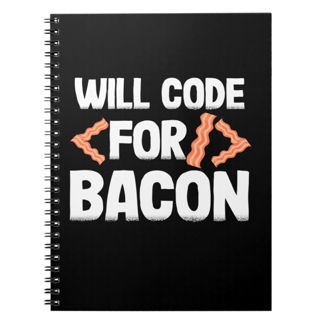 Cuaderno El Programador Codificará El Bacon (Frente)