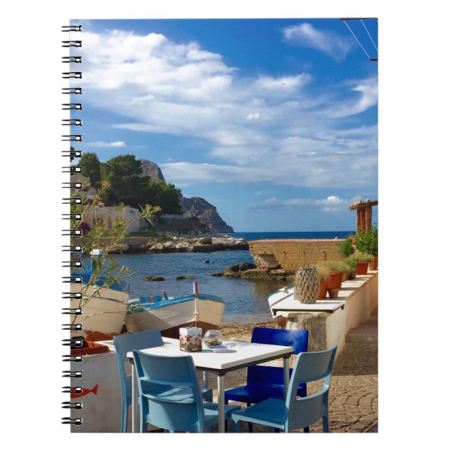 Cuaderno El pueblo pesquero siciliano (Frente)