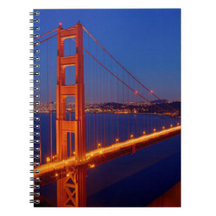 Cuaderno El puente icónico con San Francisco