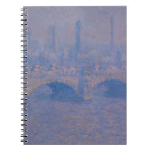 Cuaderno El puente Waterloo de Claude Monet