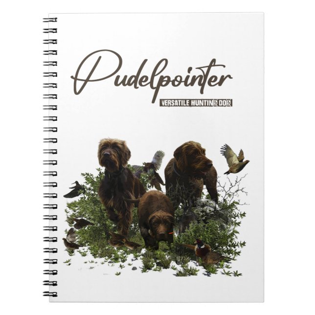 Cuaderno El puntero Pudelpuntero (Frente)