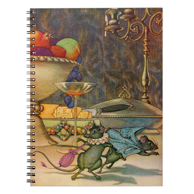 Cuaderno El ratón de pueblo y el ratón de campo (Frente)