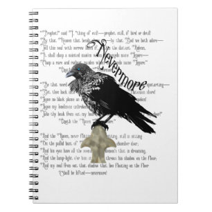 Cuaderno El ravén de Edgar Allan Poe