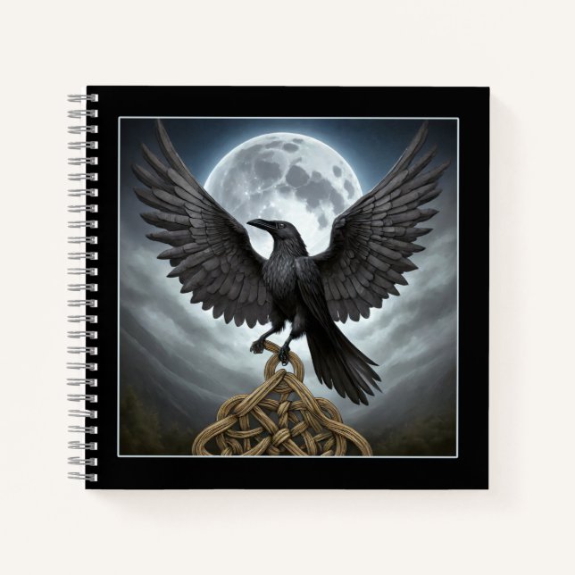 Cuaderno El Raven y la Luna (Anverso)