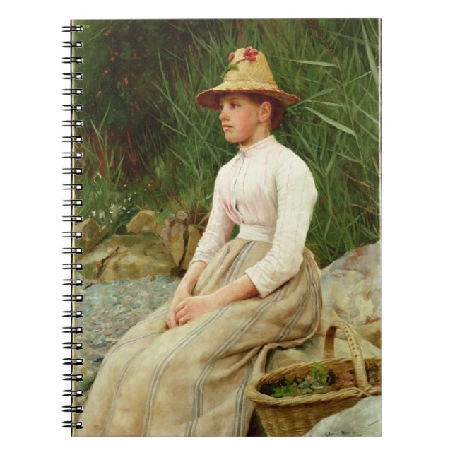 Cuaderno El recolector de la lapa (aceite en lona) (Frente)