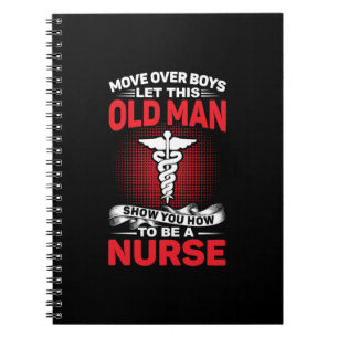 Cuaderno El Regalo De Enfermería Se Mueve Sobre Los Niños D