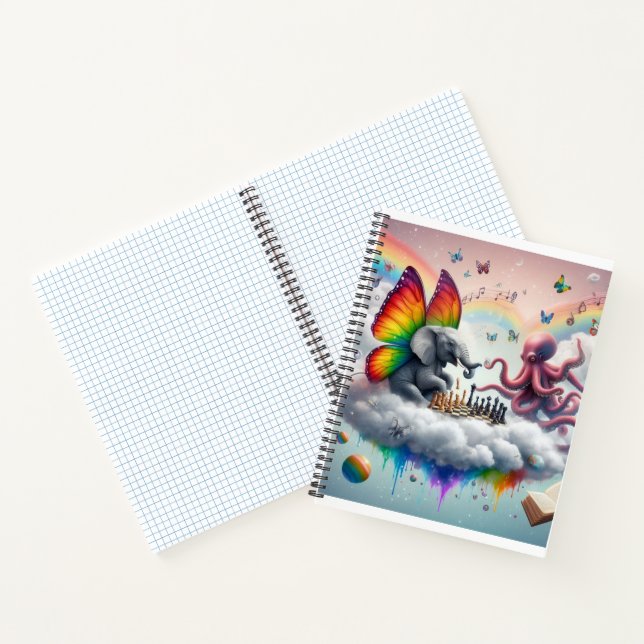 Cuaderno El reino de los cielos de los animales (Interior)