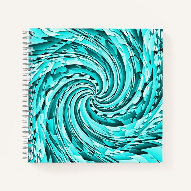 Cuaderno El remolino en el mar... (Anverso)