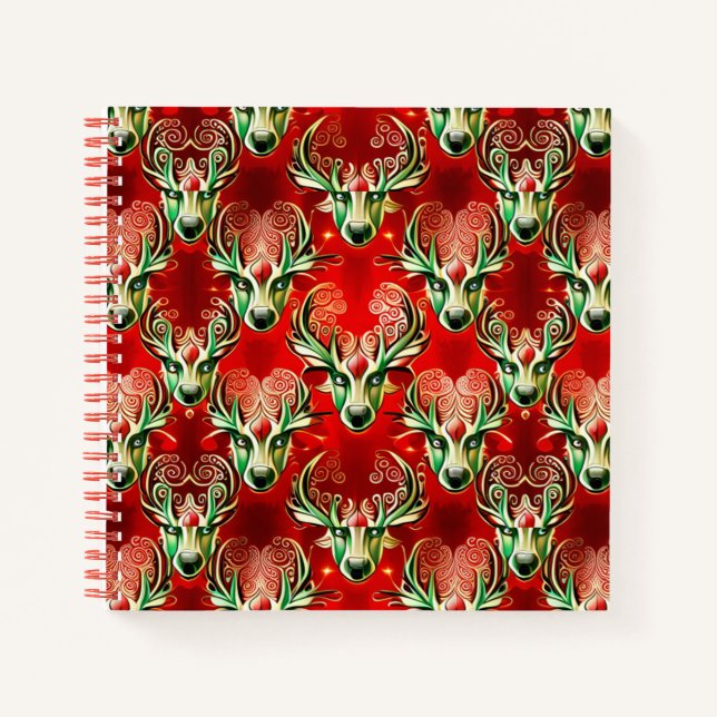 Cuaderno El reno secreto de Santa Claus (Anverso)