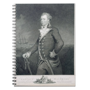 Cuaderno El retrato de almirante Juan Macbride (d.1800)