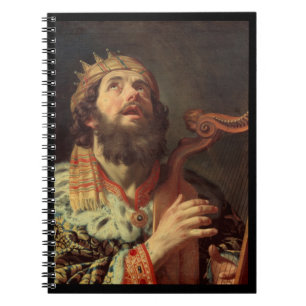 Cuaderno El Rey David juega al arpa
