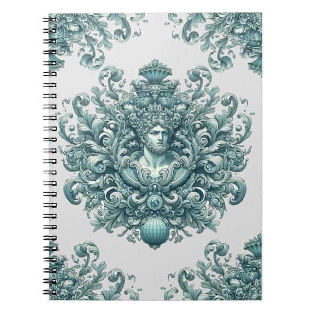 Cuaderno El rey de Aquamarin. (Frente)
