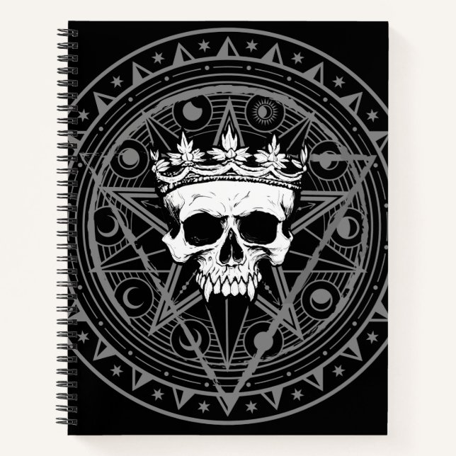 Cuaderno El Rey de los Muertos: La oscura Sigilia de vampir (Anverso)