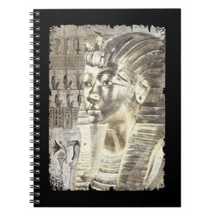 Cuaderno El rey egipcio Tut Pharaoh Tutankhamun Wall Art