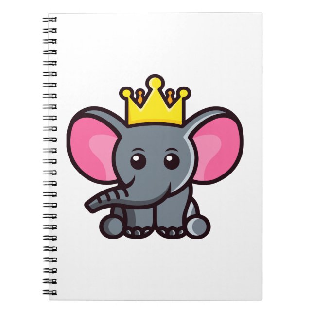 Cuaderno El rey elefante (Frente)