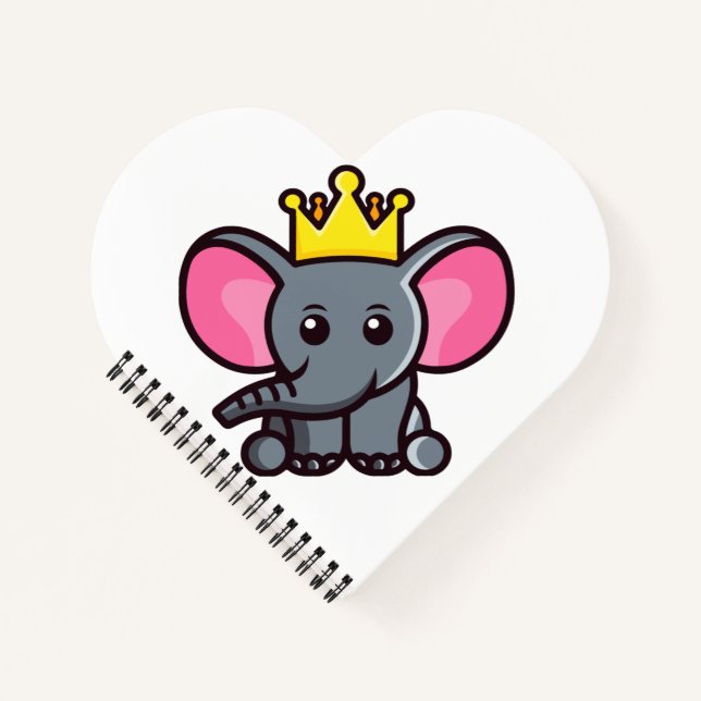 Cuaderno El rey elefante (Anverso)
