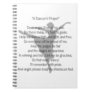 Cuaderno El rezo de un bailarín