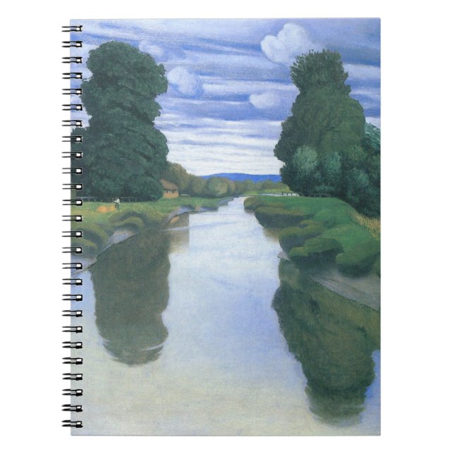 Cuaderno El río en Berville por Felix Vallotton, Bella Arte (Frente)