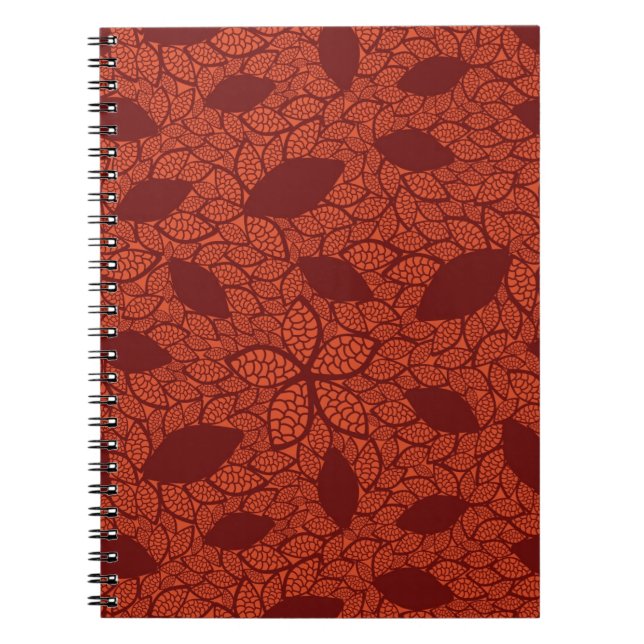Cuaderno El rojo deja el modelo en el naranja (Frente)
