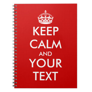 Cuaderno El rojo guarda el texto adaptable tranquilo de los