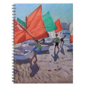 Cuaderno El rojo navega Royan Francia