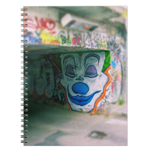 Cuaderno El rostro del bromista - Milán, graffiti italiano