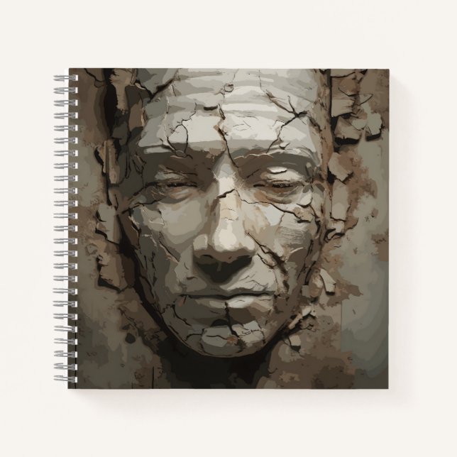 Cuaderno El Rostro Humano Profundizando Desde El Viejo Luga (Anverso)