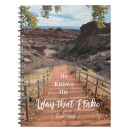 Cuaderno Él sabe la manera en que tomo