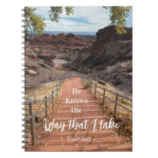 Cuaderno Él sabe la manera en que tomo