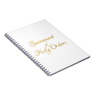 Cuaderno El Sacramento de los Santos Orígenes Dorados Mirad